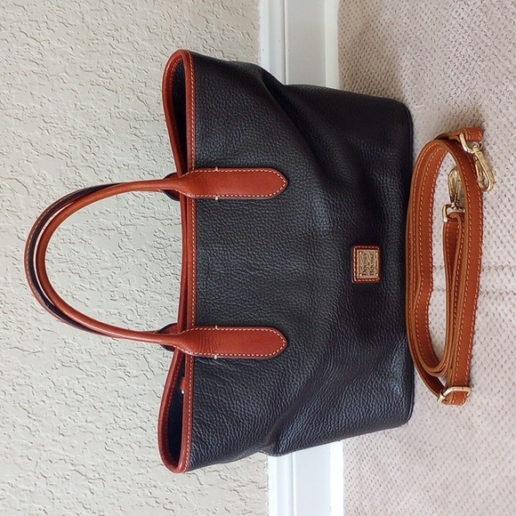 DOONEY & BOURKE LEATHER CROSSBODY-SATCHEL BAG - Picture 13 of 13